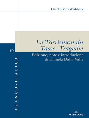 cover image of Le Torrismon du Tasse. Tragedie